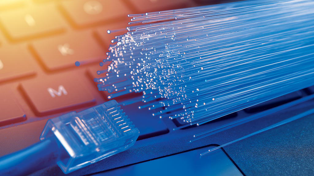 Painel do post vantagens da fibra